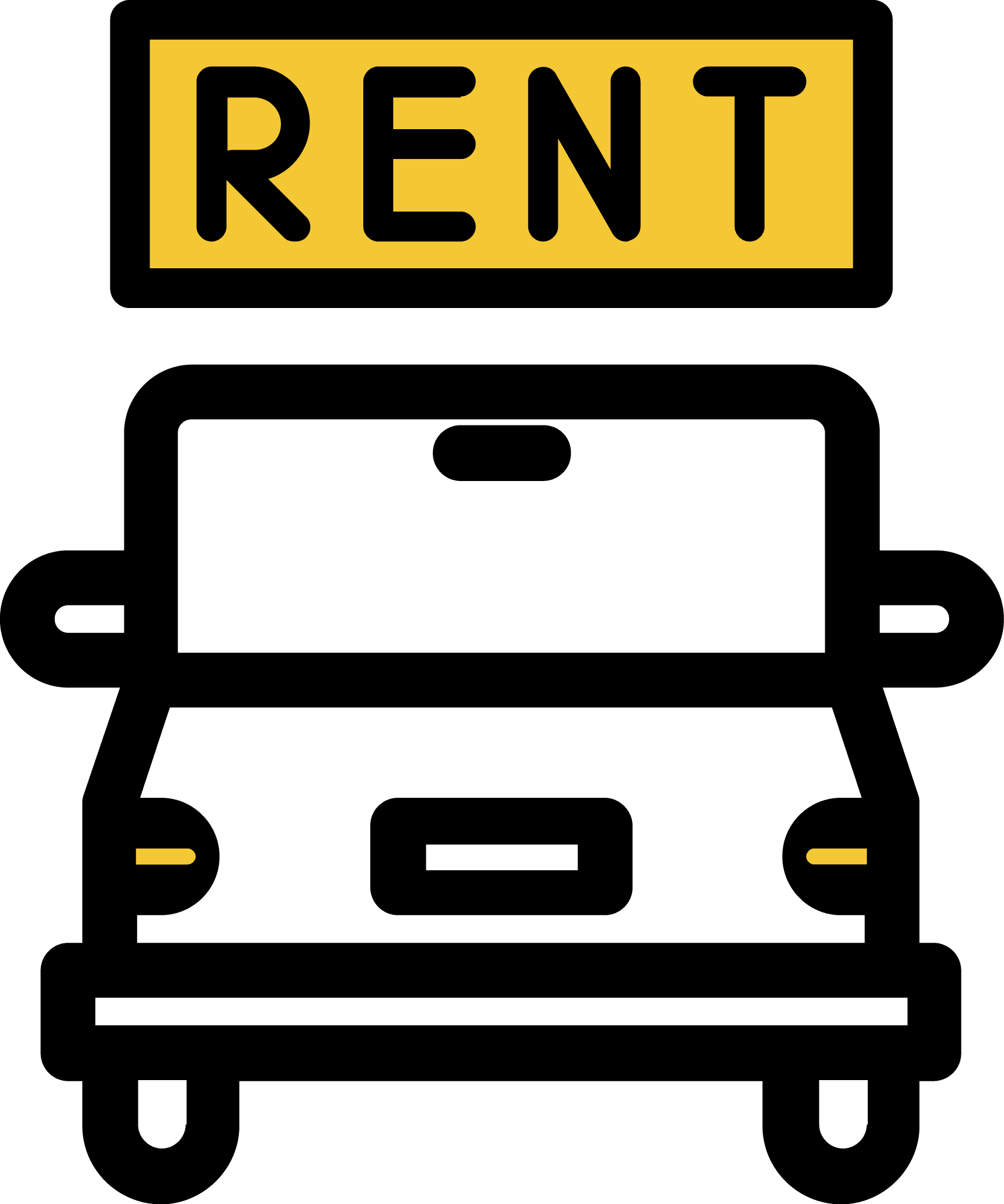 Car rental icon